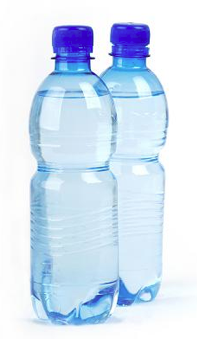 plastic water bottle