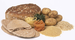 bread and other high carbohydrate foods