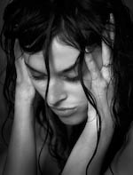 stressed woman