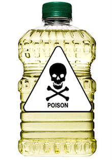 vegetable oil poison