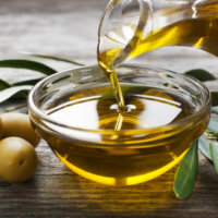 This olive oil is one example of a healthy fat.