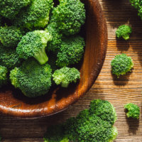 Those with thyroid problems should steer clear of goitrogenic foods, like this broccoli.