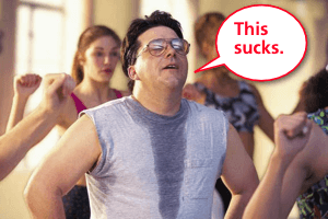 sweating